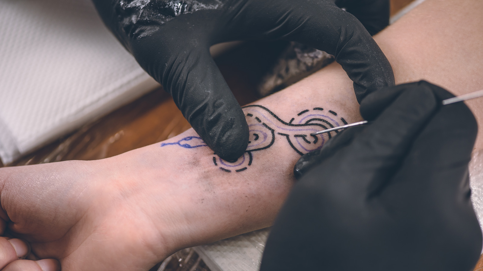 What are hand poked tattoos A stick n poke tattoo artist explains