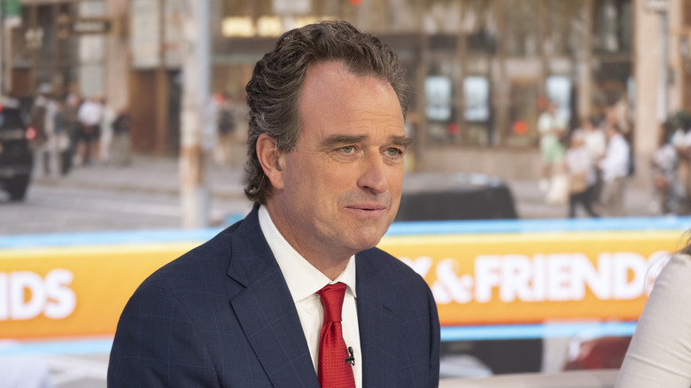Charlie Hurt speaking during an episode of Fox & Friends