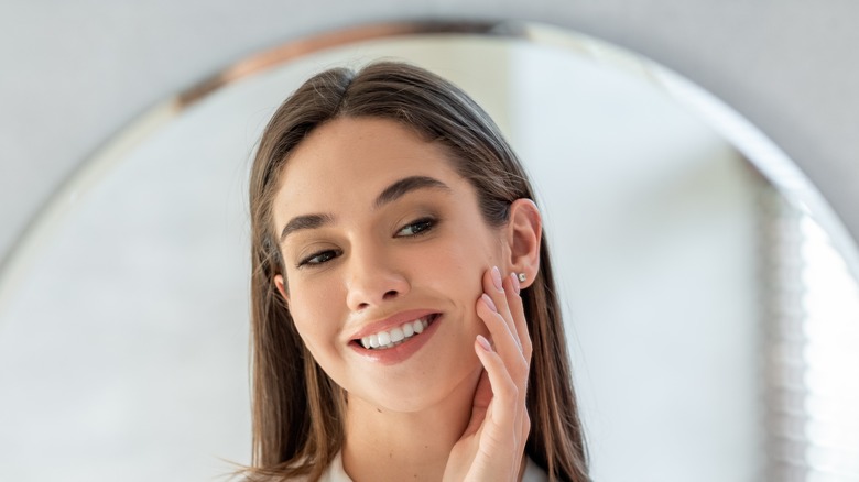 Woman Good Skin care 