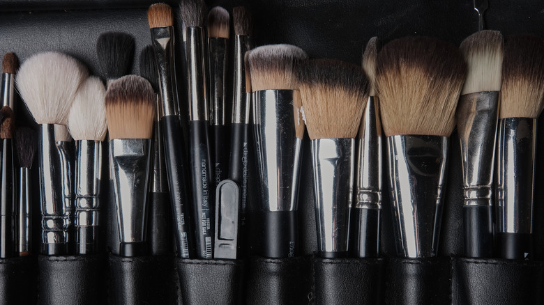 Makeup brushes