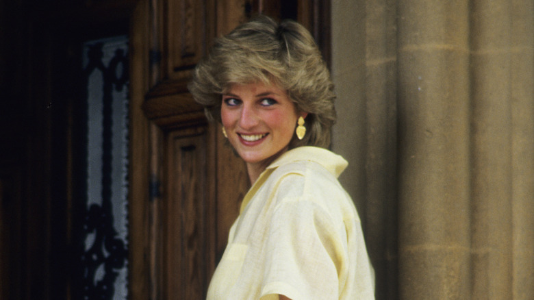 Princess Diana smiling