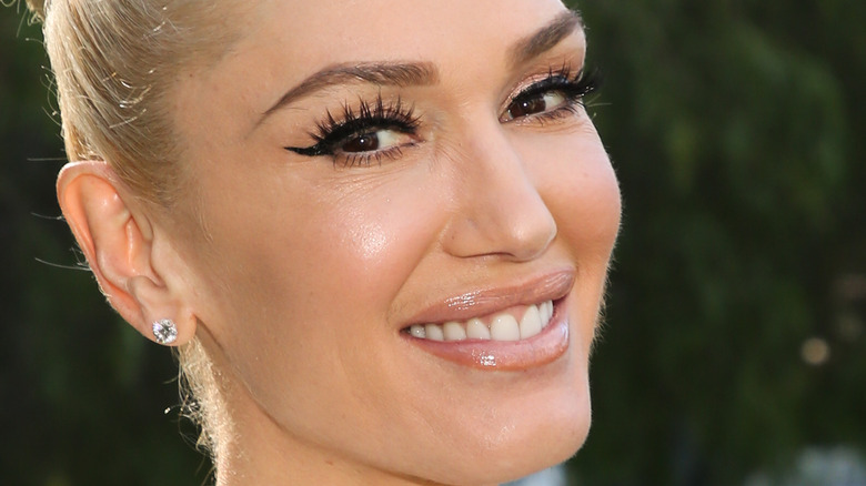 Gwen Stefani smiling