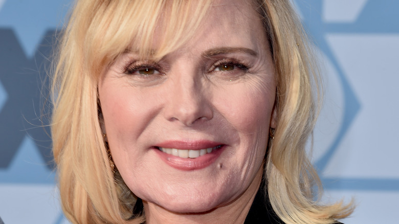 Kim Cattrall up close