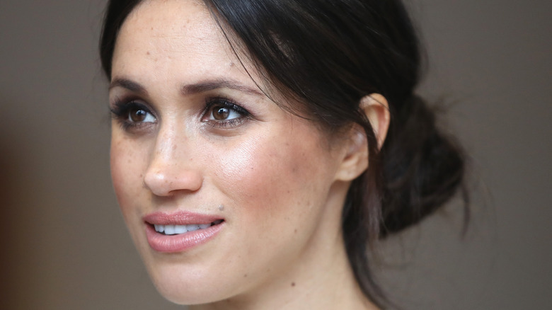 Meghan Markle smiling