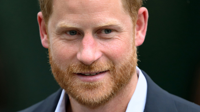 Prince Harry, Duke of Sussex departs after visiting the Centre For Blast Injury Studies at Imperial College London on September 10, 2025 in London, England (2025)