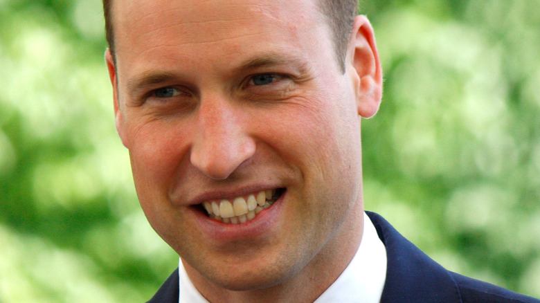 Prince William smiling