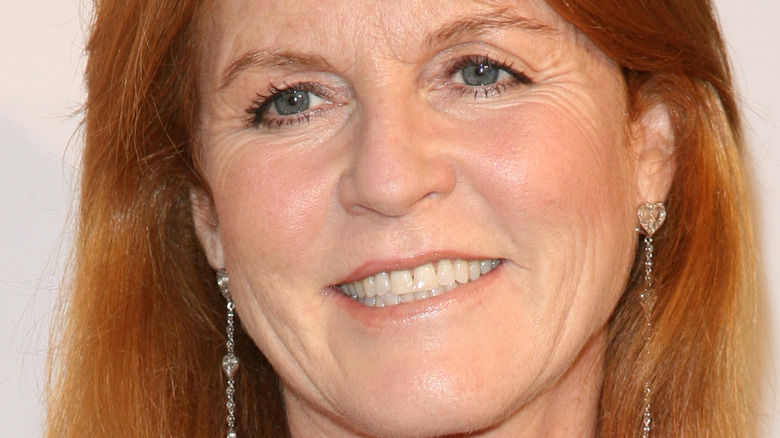 Sarah Ferguson smiling 