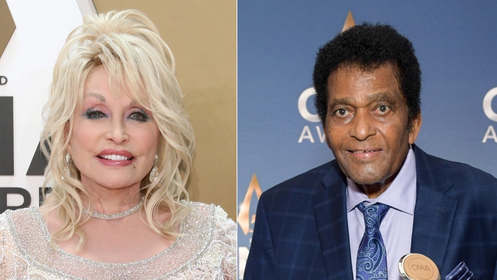 Dolly Parton and Charley Pride