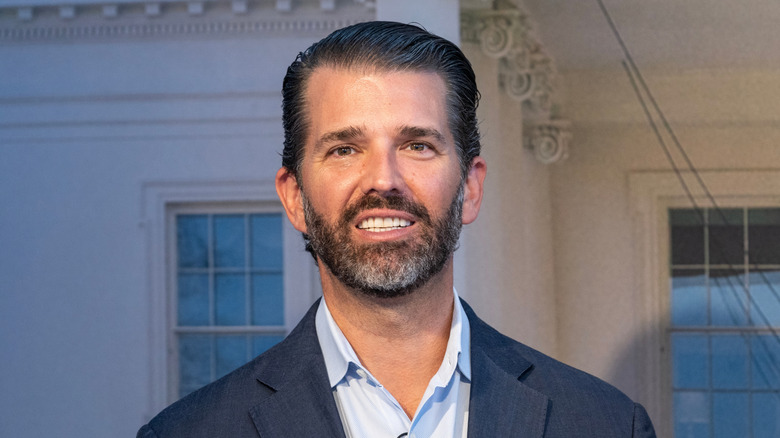 Donald Trump Jr. smiles for the camera