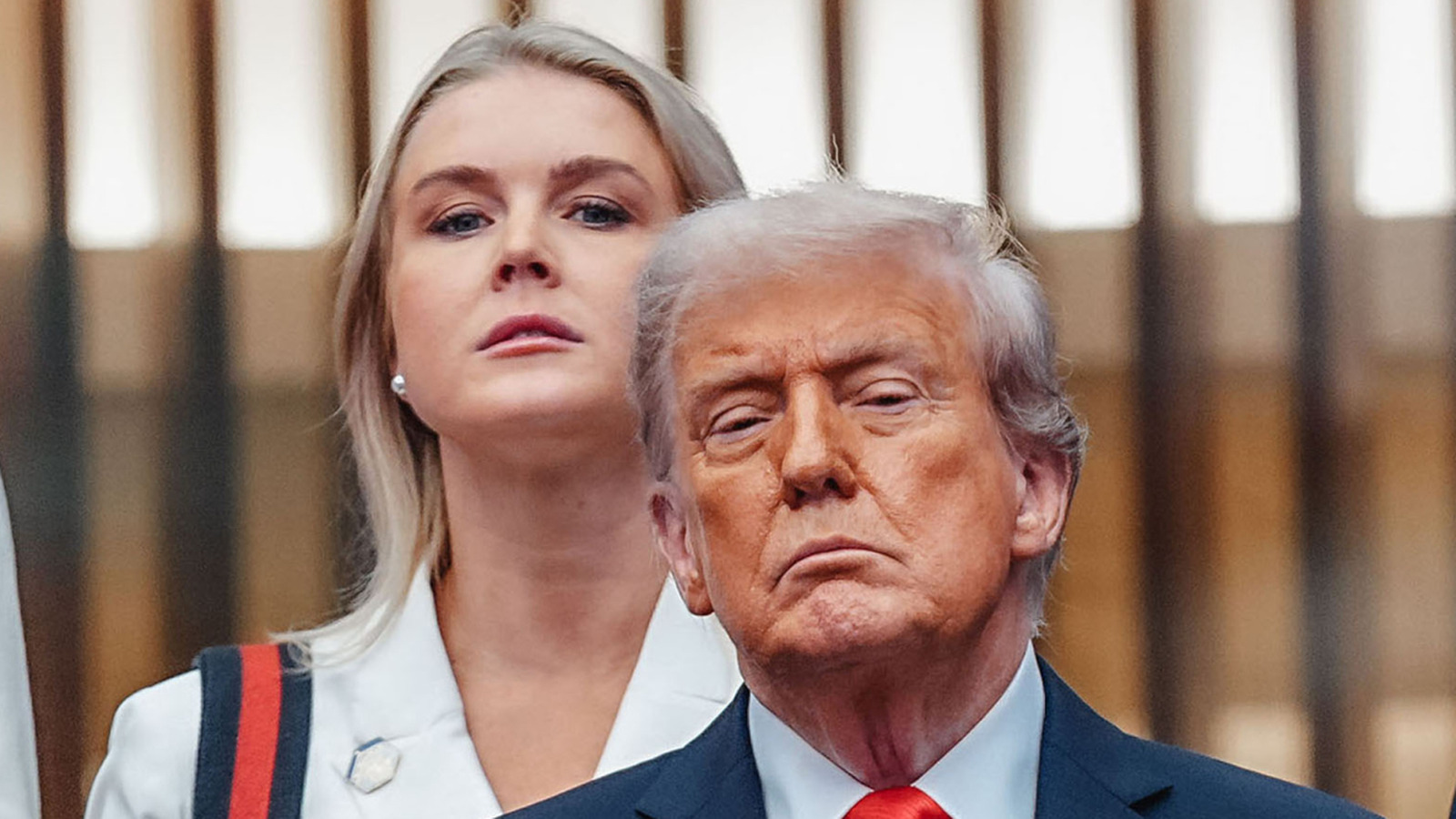 Donald Trump Accidentally Admits How He Really Feels About Karoline Leavitt While She's Two Feet Away