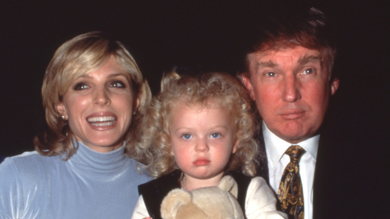 Marla Maples, Tiffany Trump, Donald Trump in the '90s