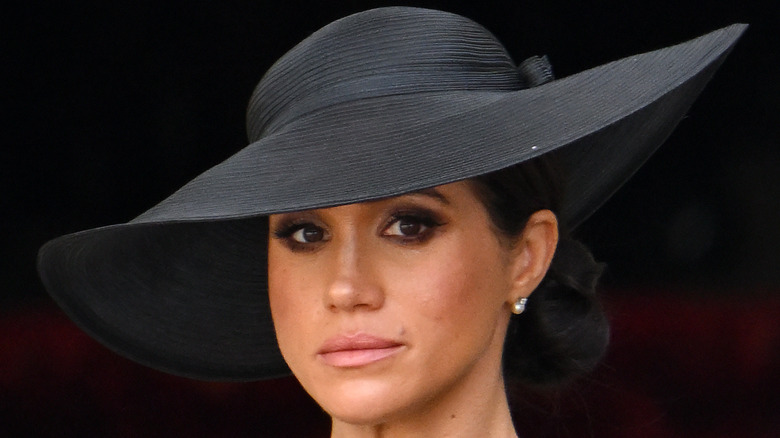 Meghan Markle at Queen Elizabeth's funeral