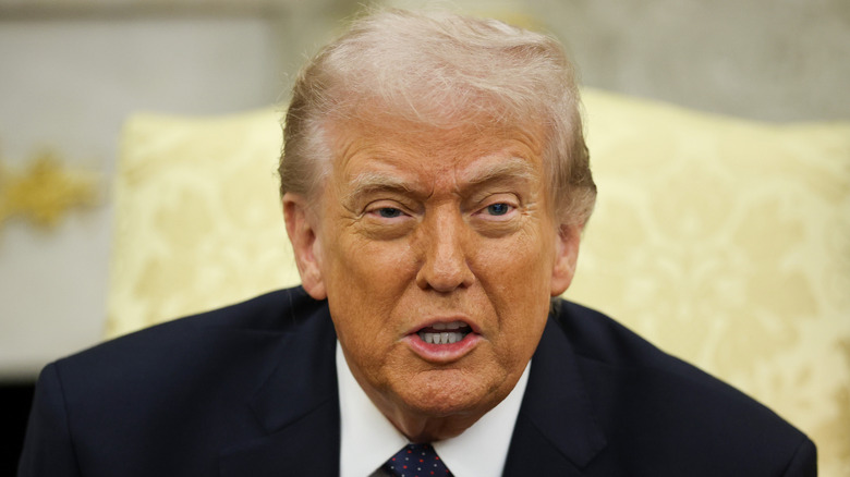 Donald Trump speaking