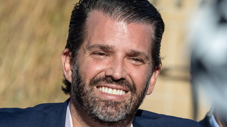 Donald Trump Jr. laughing