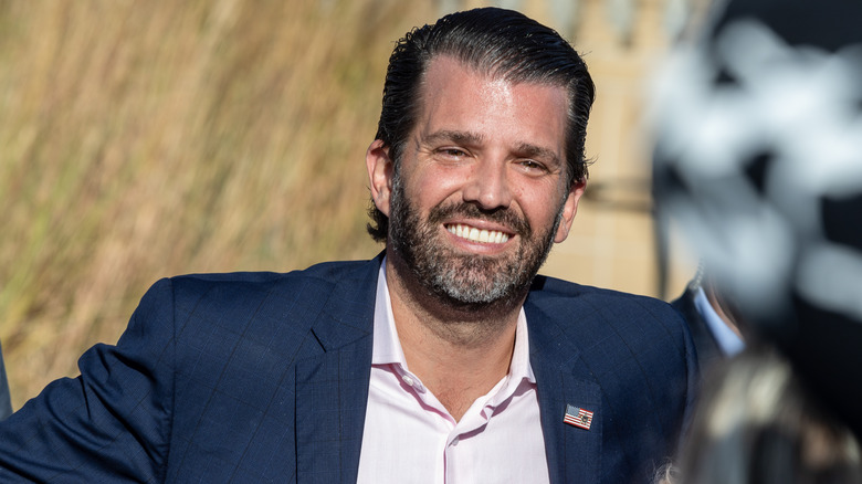 Donald Trump Jr. smiling