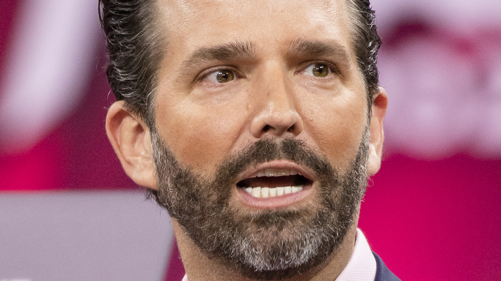 Donald Trump Jr. speaking at CPAC