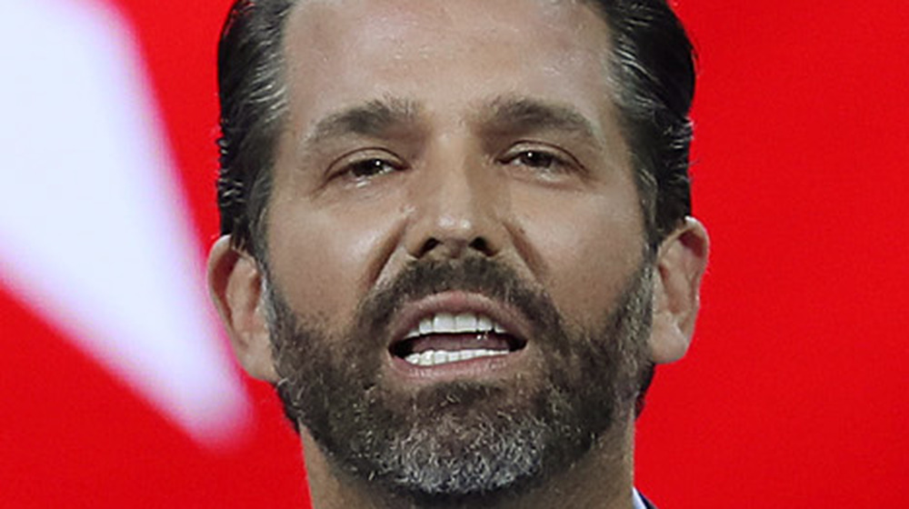 Donald Trump Jr. CPAC with facial hair