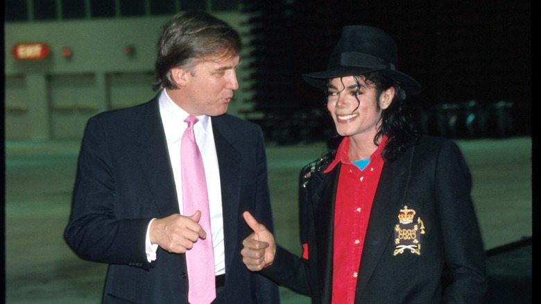 Michael Jackson, Donald Trump taj mahal