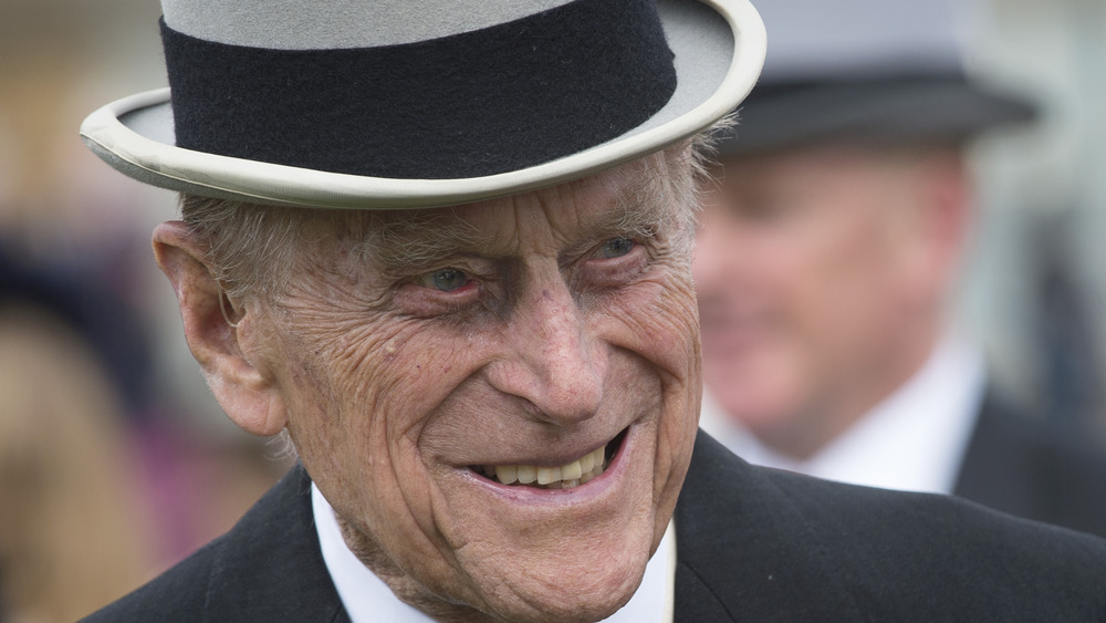 Prince Philip in top hat