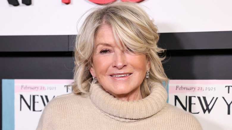 Martha Stewart smiling