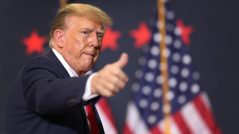 Donald Trump at an event