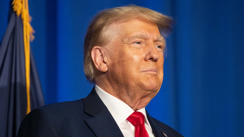 Donald Trump onstage