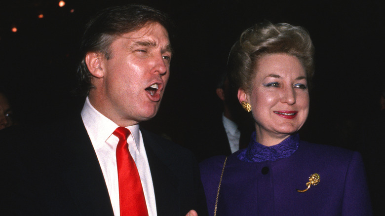 Donald Trump and Maryanne Trump Barry