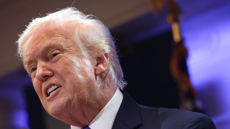 Donald Trump speaking