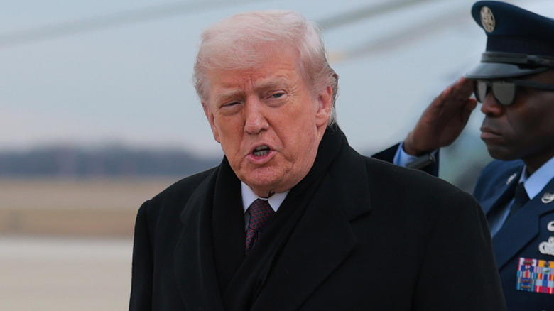 Donald Trump speaking