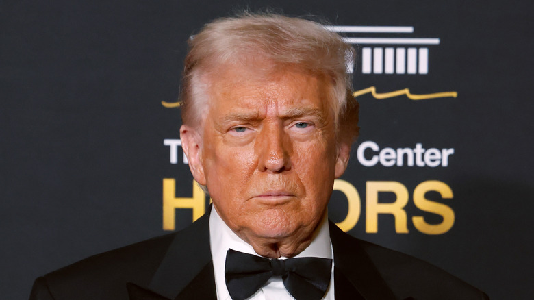 Donald J. Trump attends the 2025 Kennedy Center Honors at The Kennedy Center on December 07, 2025.