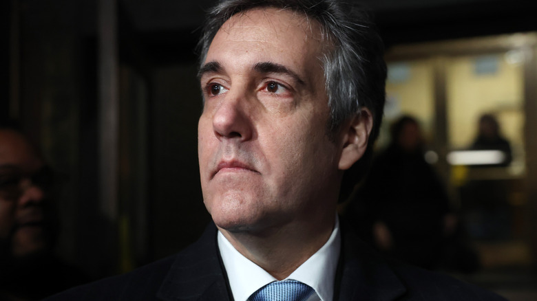 Michael Cohen looking intense