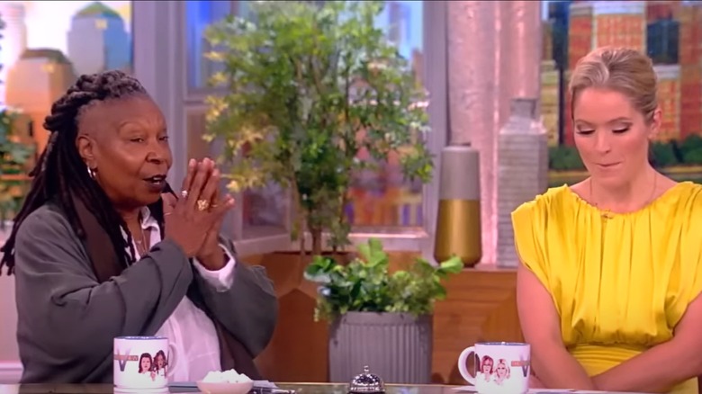 Whoopi Goldberg talking on The View