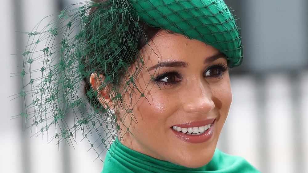 Meghan Markle in green