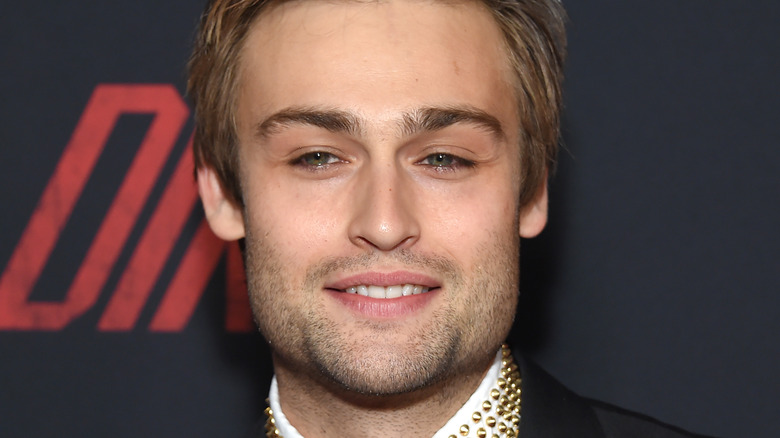 Douglas booth smiling