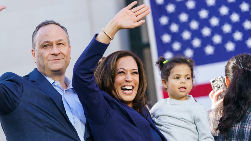 Douglas Emhoff and Kamala Harris