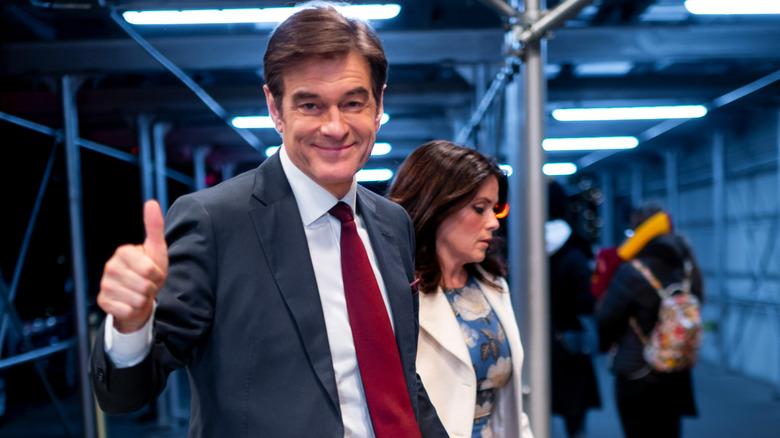 Dr. Mehmet Oz (L) and Lisa Oz attend L'Oreal Women of Worth at the Piere Hotel in Midtown on December 05, 2018 in New York City.