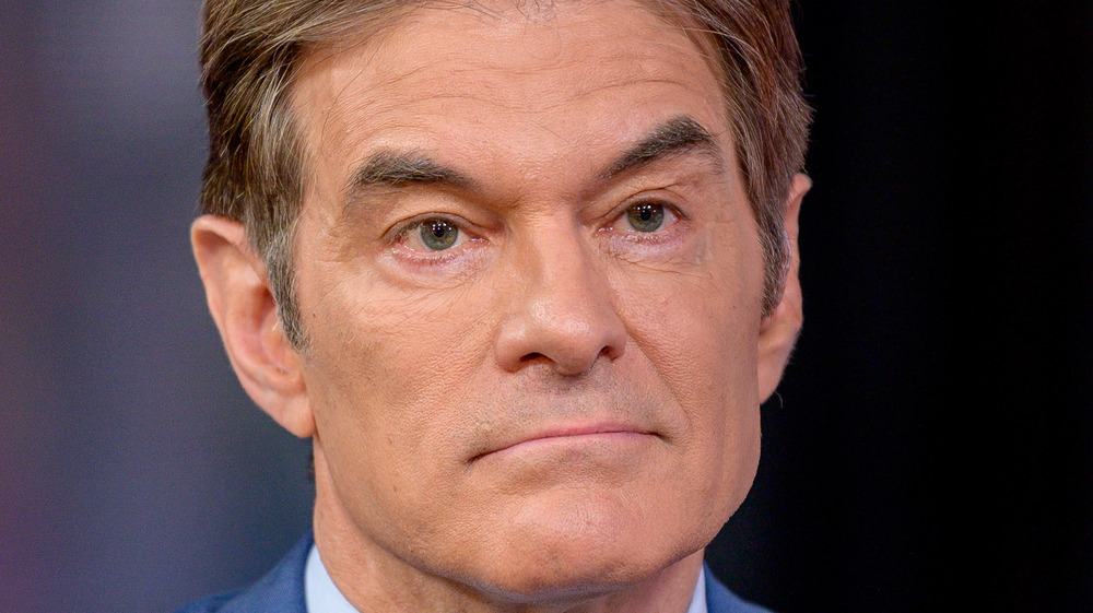 Dr. Mehmet Oz looking serious