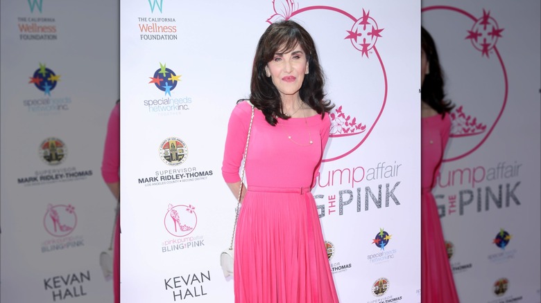 Robin McGraw posing
