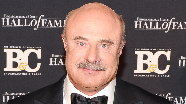 Dr. Phil at the red carpet for the Broadcasting & Cable Hall of Fame Awards in 2015