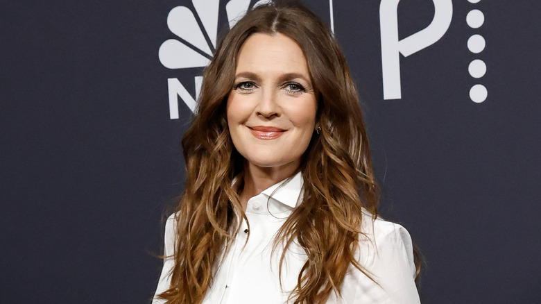 Drew Barrymore smiling