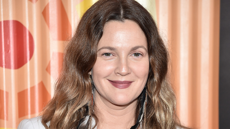 Drew Barrymore smiling