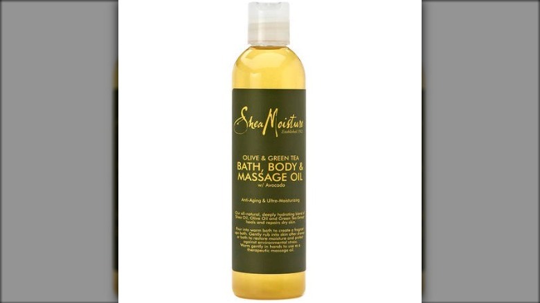 SheaMoisture Olive and Green Tea Massage Oil