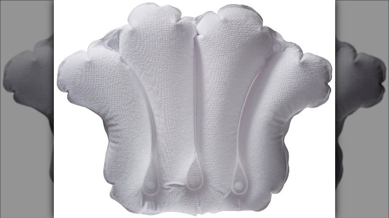 Amazon Aquasentials Inflatable Bath Pillow