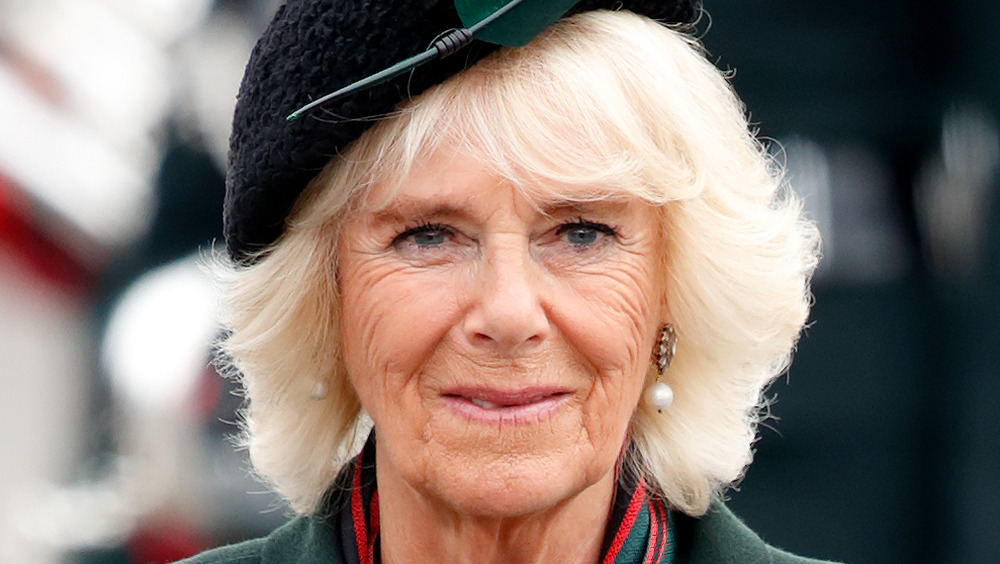 Duchess Camilla smiling