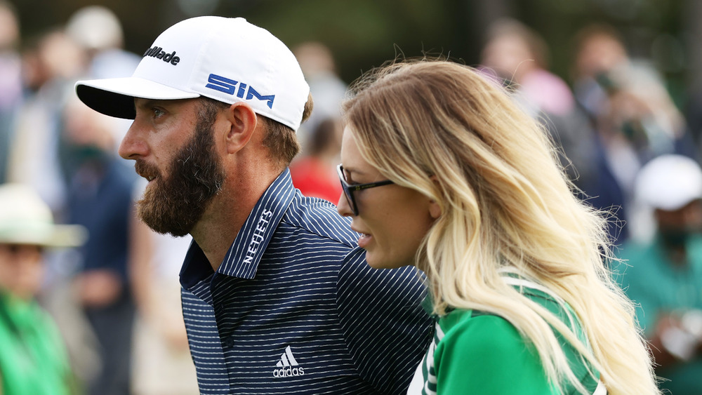 Paulina Gretzky and Dustin Johnson