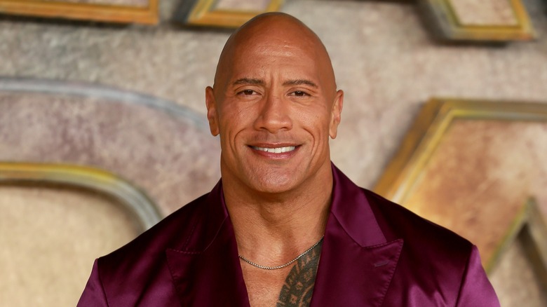 Dwayne Johnson at an event