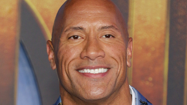 Dwayne "The Rock" Johnson smiling