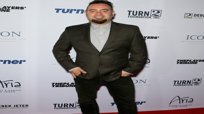Chris Kirkpatrick smiling