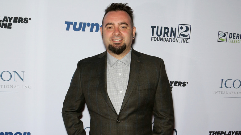 Chris Kirkpatrick smiling