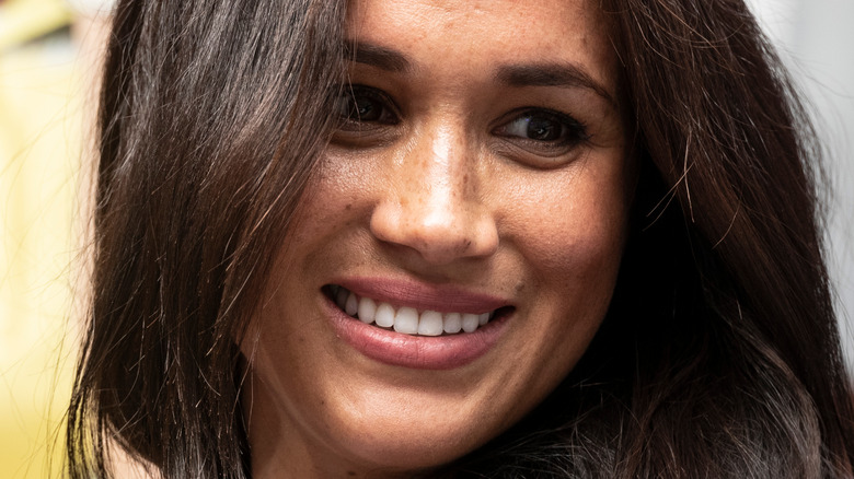 Meghan Markle smiling